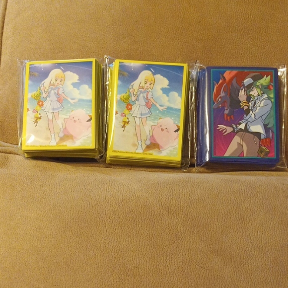 Pokemon Other - Anime Character Card Sleeves Set
